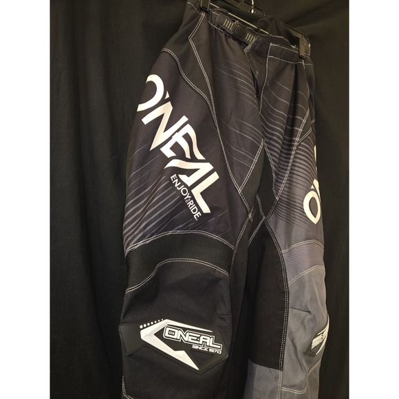 Oneal‎ Element Series Pants Mens 32 Gray Black Motorcross Dirt Bike Gear - Picture 1 of 10